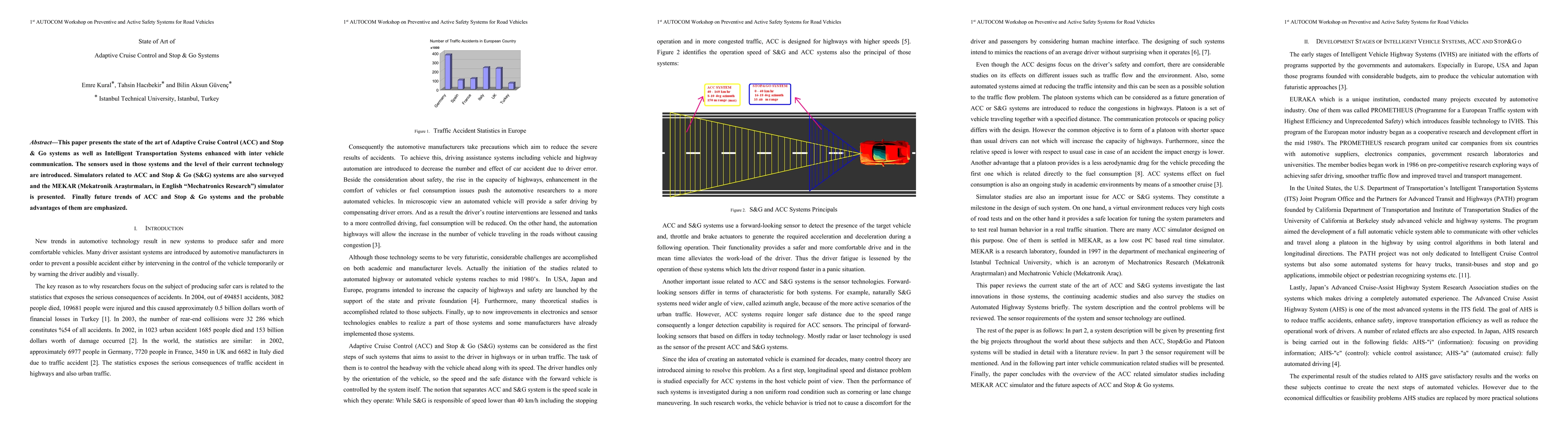 Thumbnail for State of the Art of Adaptive Cruise Control and Stop and Go Systems