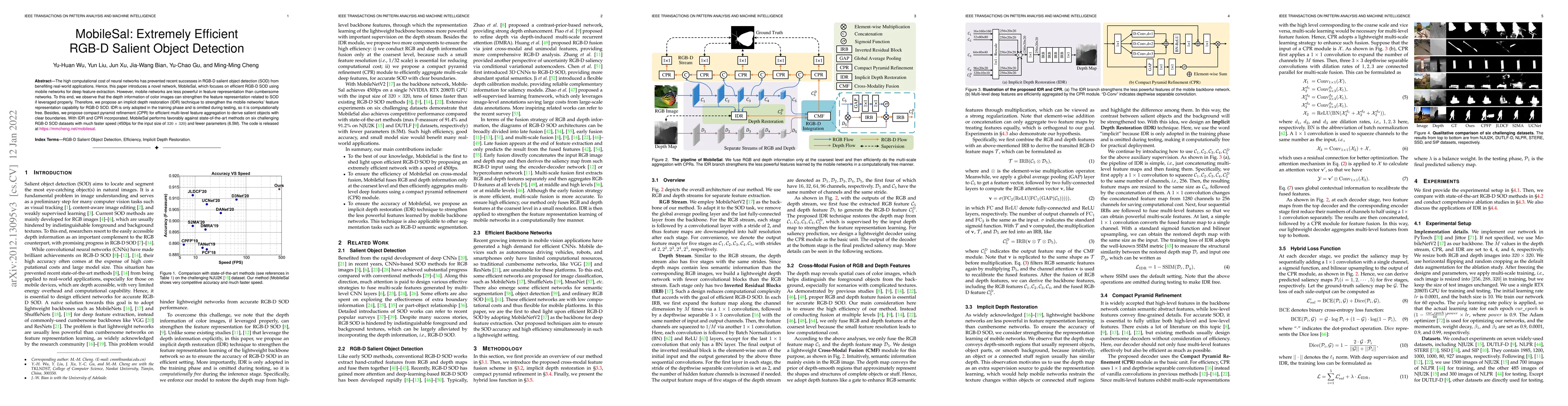 Thumbnail for MobileSal: Extremely Efficient RGB-D Salient Object Detection