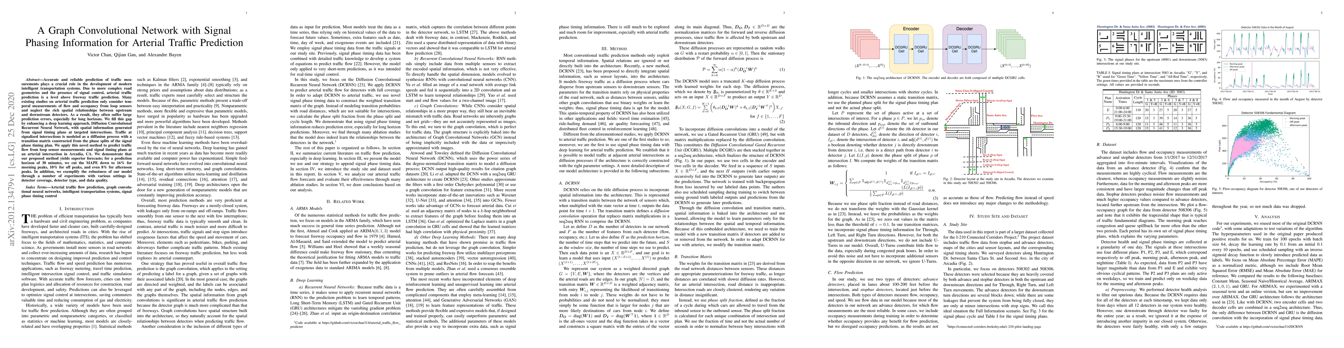 Thumbnail for A Graph Convolutional Network with Signal Phasing Information for
  Arterial Traffic Prediction