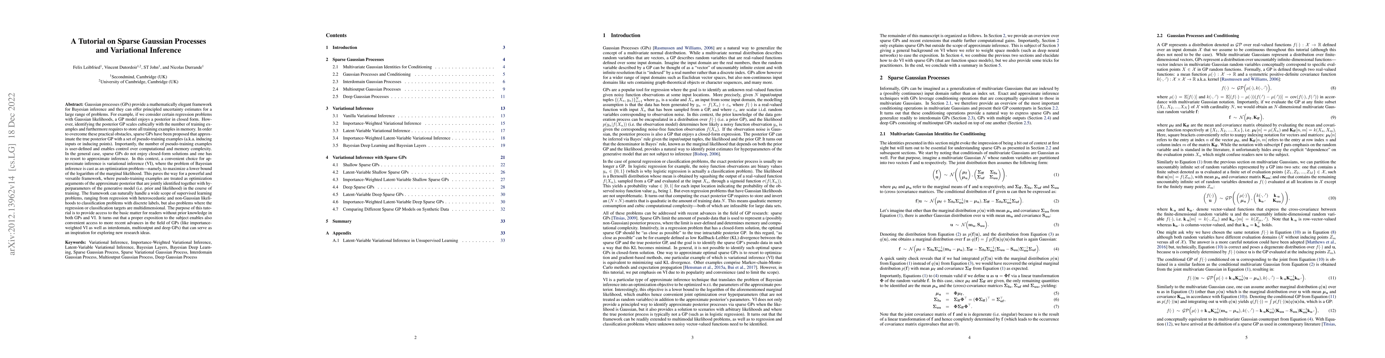 Thumbnail for A Tutorial on Sparse Gaussian Processes and Variational Inference