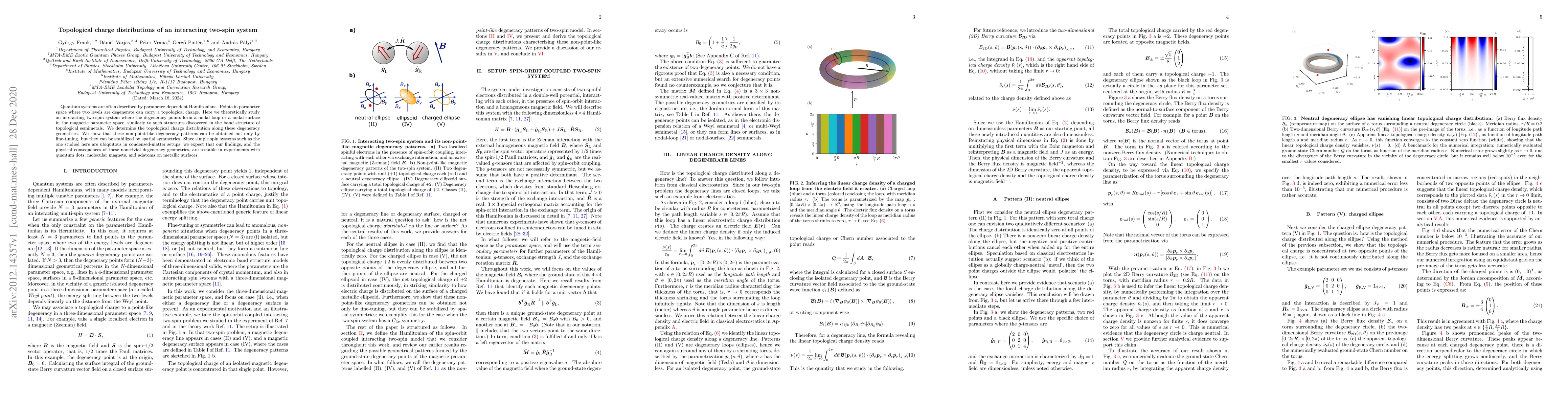 Thumbnail for Topological charge distributions of an interacting two-spin system
