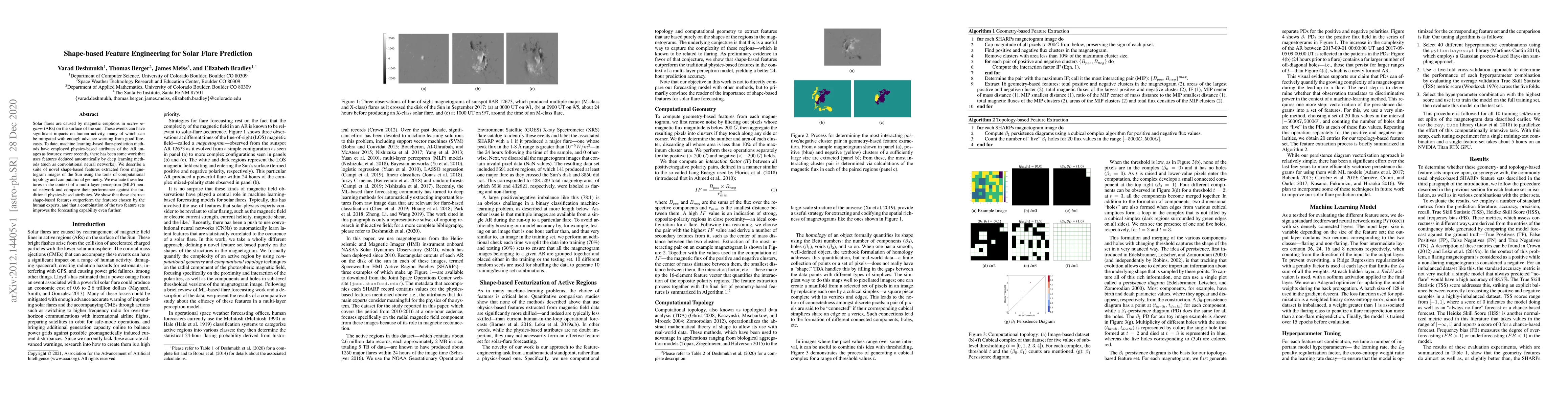 Thumbnail for Shape-based Feature Engineering for Solar Flare Prediction