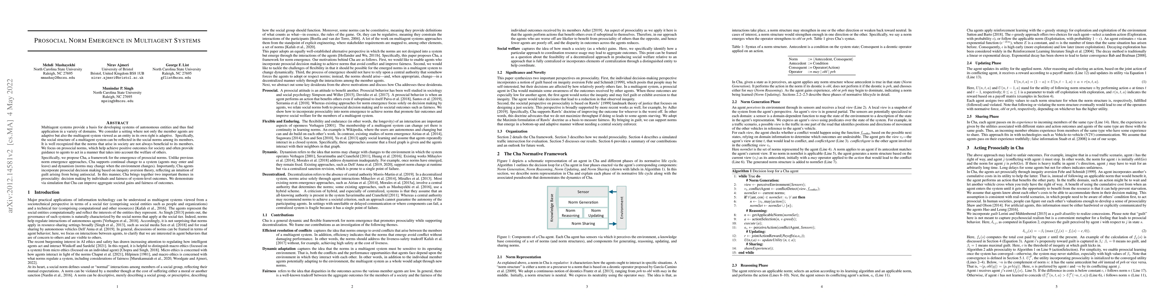 Thumbnail for Prosocial Norm Emergence in Multiagent Systems