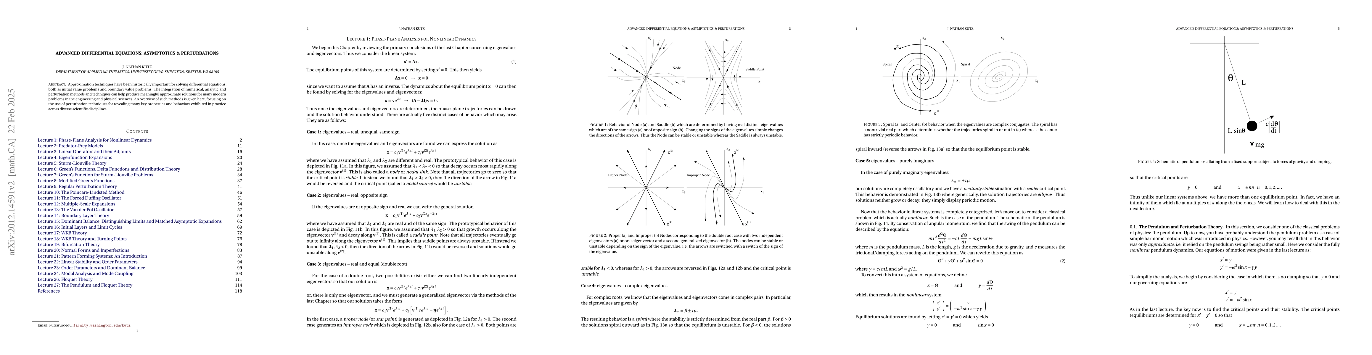 Thumbnail for Advanced Differential Equations: Asymptotics & Perturbations