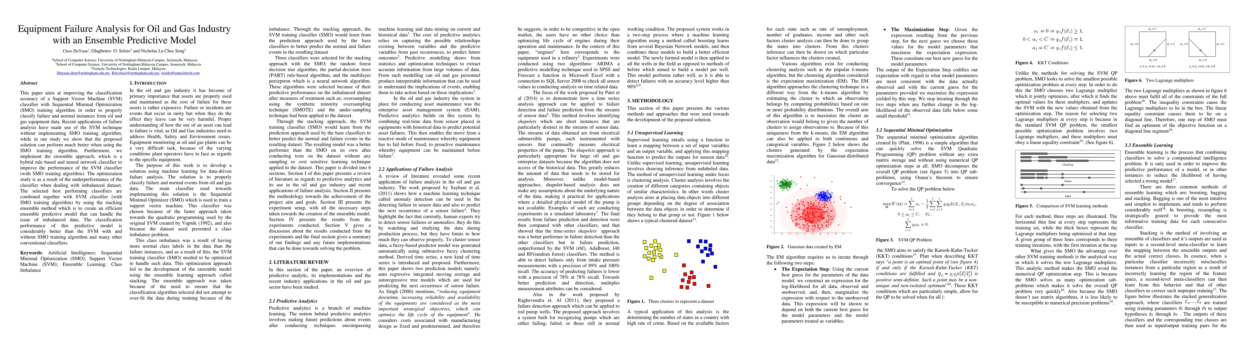 Thumbnail for Equipment Failure Analysis for Oil and Gas Industry with an Ensemble
  Predictive Model