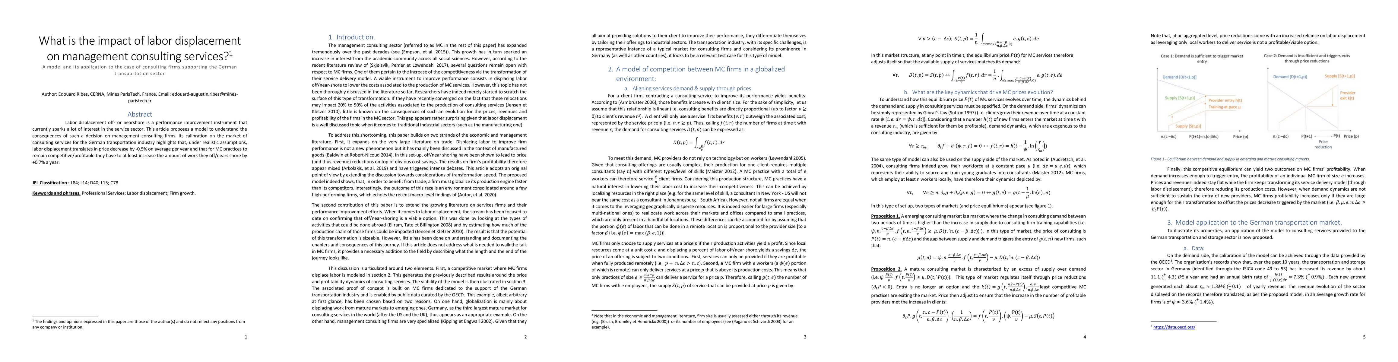 Thumbnail for What is the impact of labor displacement on management consulting
  services?