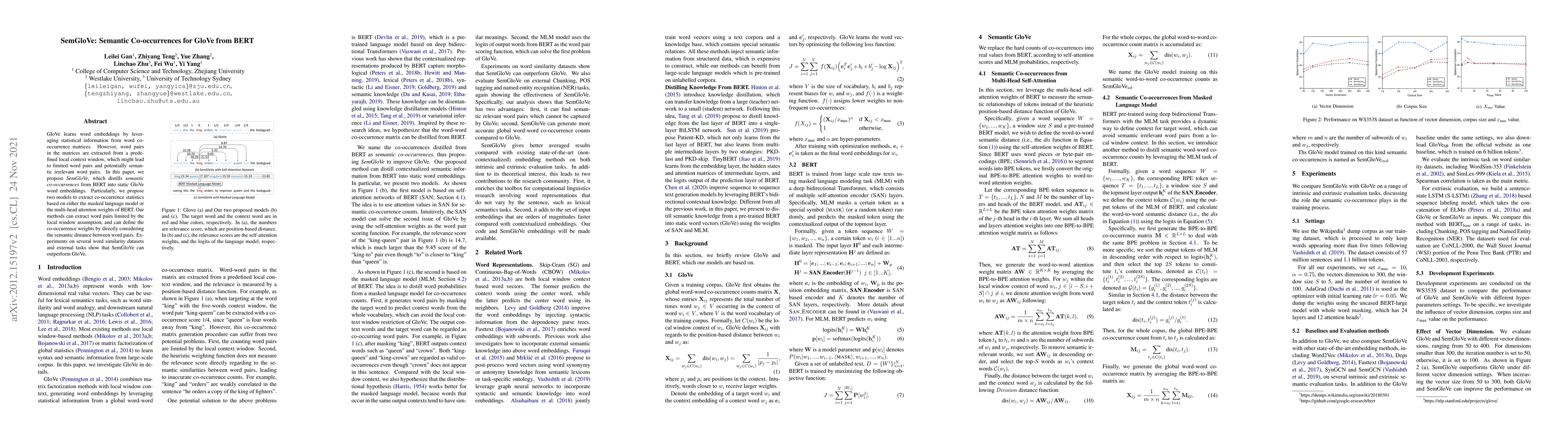 Thumbnail for SemGloVe: Semantic Co-occurrences for GloVe from BERT
