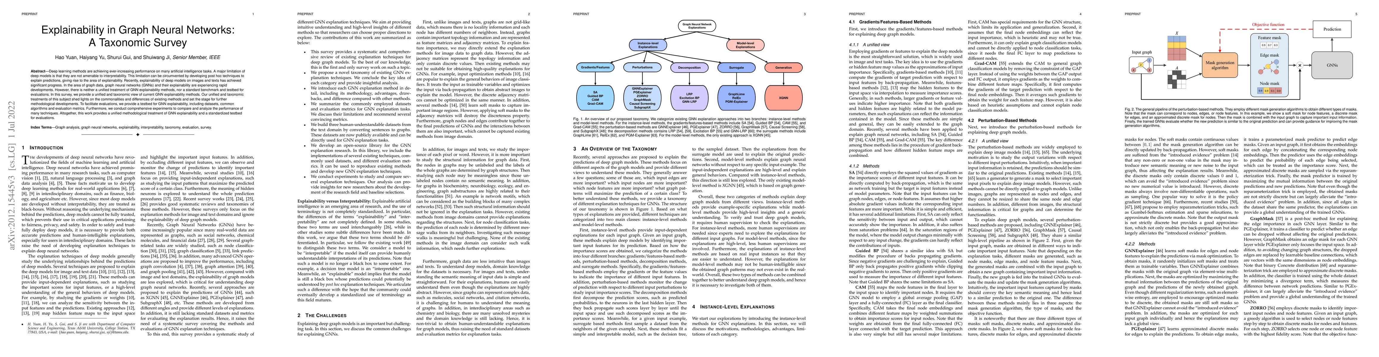 Thumbnail for Explainability in Graph Neural Networks: A Taxonomic Survey