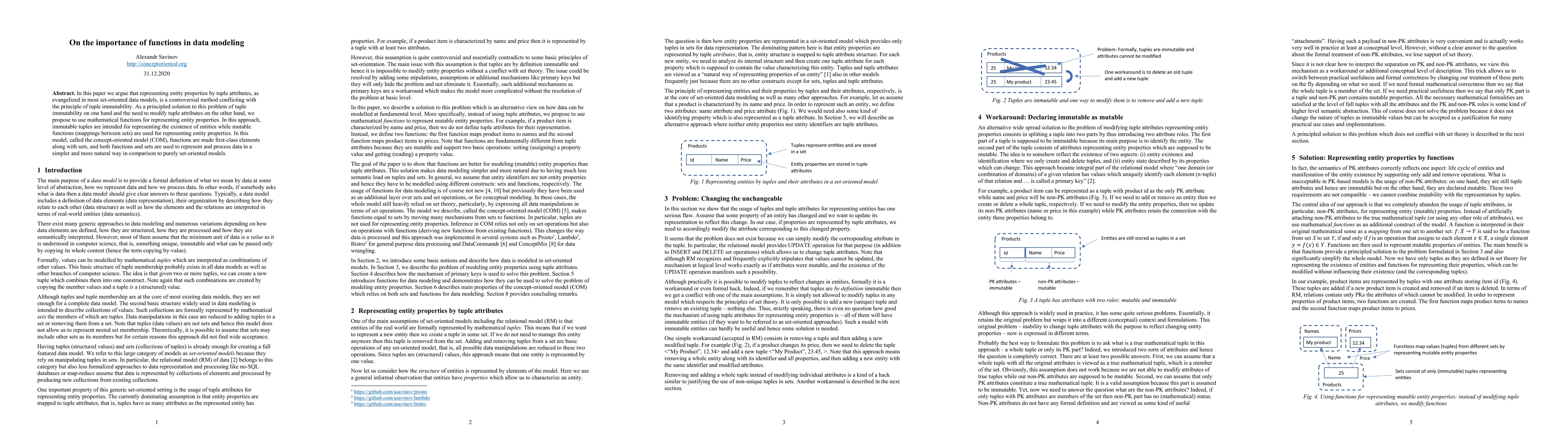 Thumbnail for On the importance of functions in data modeling
