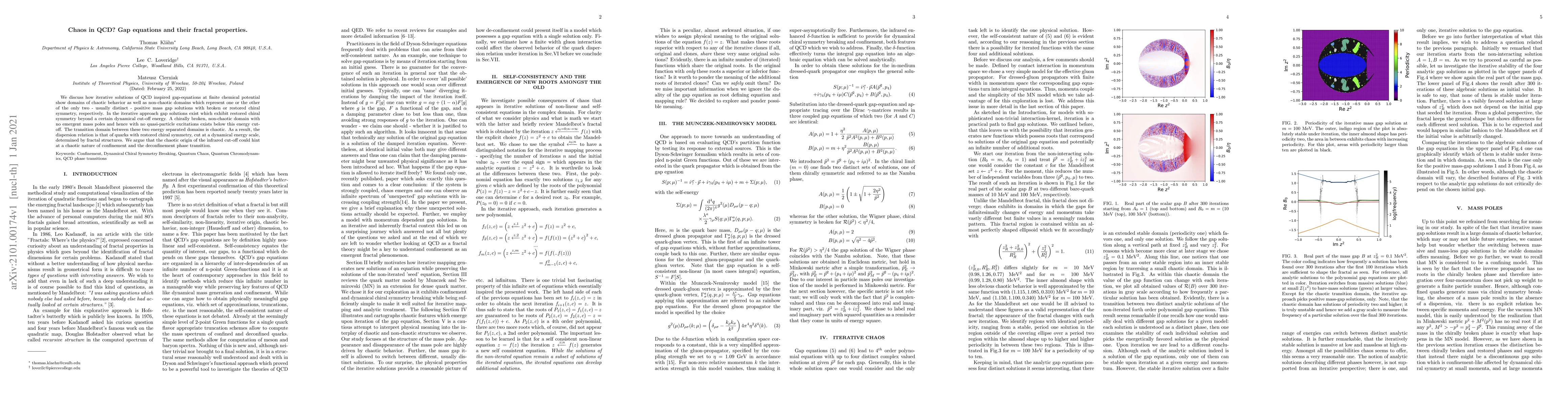 Thumbnail for Chaos in QCD? Gap equations and their fractal properties
