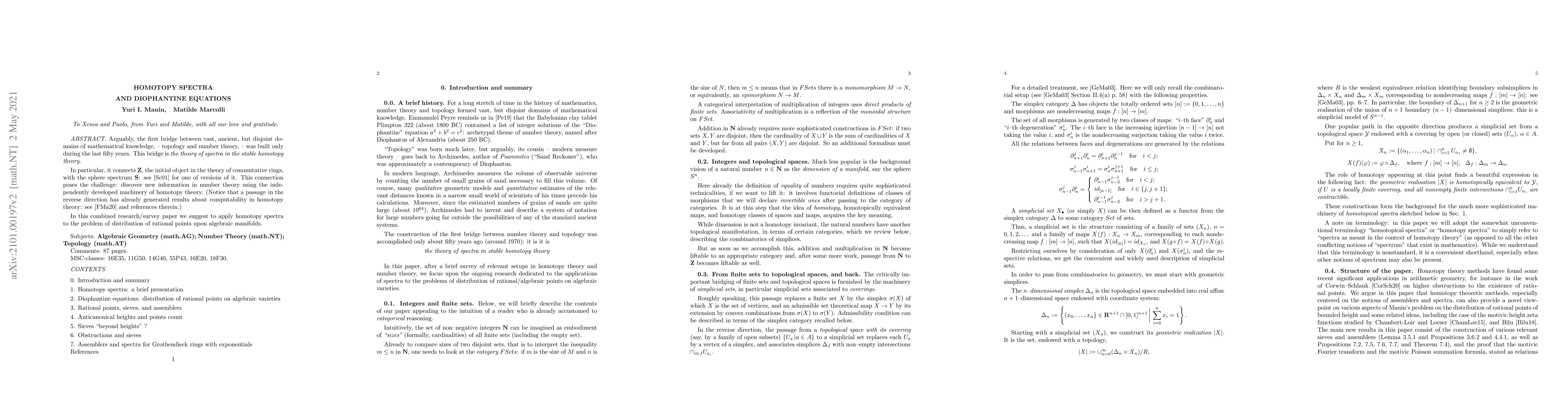 Thumbnail for Homotopy Spectra and Diophantine Equations