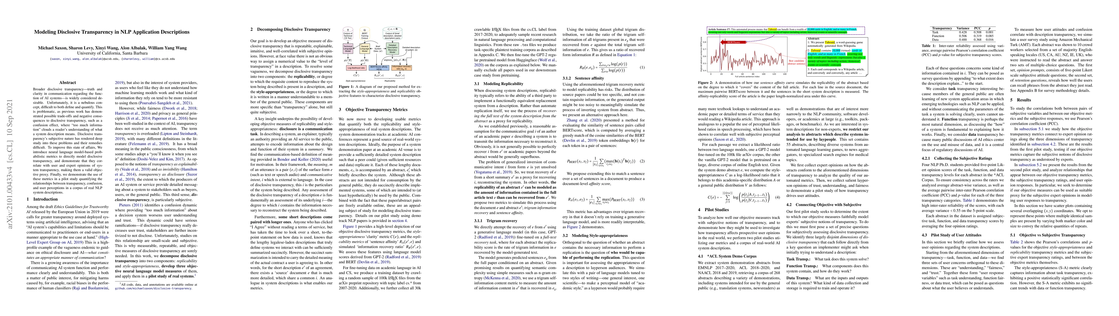 Thumbnail for Modeling Disclosive Transparency in NLP Application Descriptions