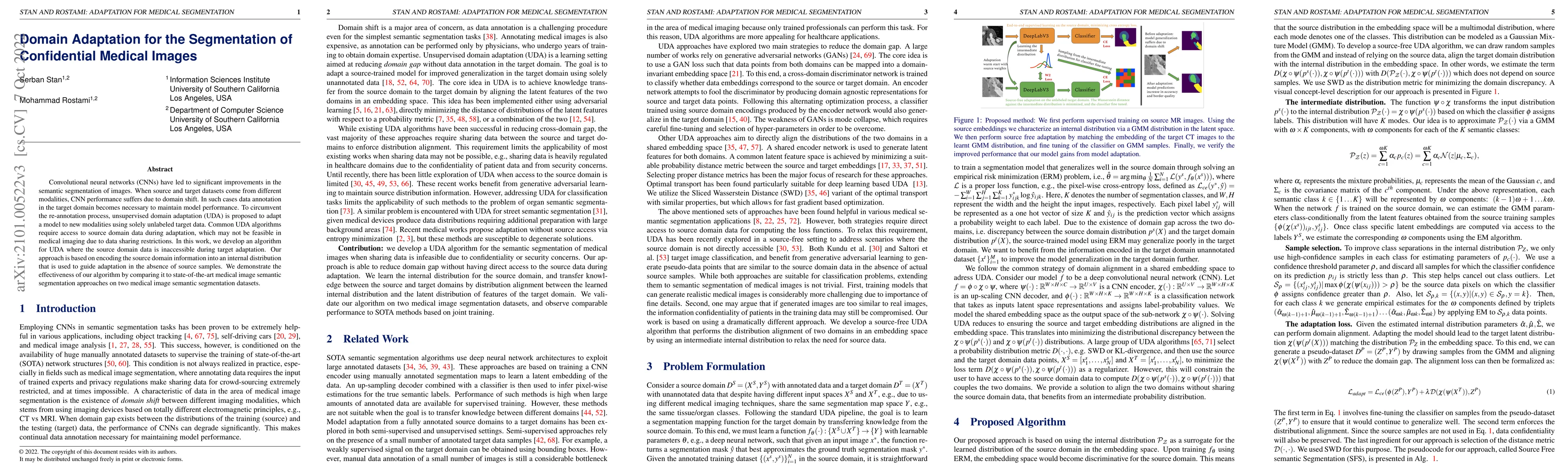 Thumbnail for Domain Adaptation for the Segmentation of Confidential Medical Images