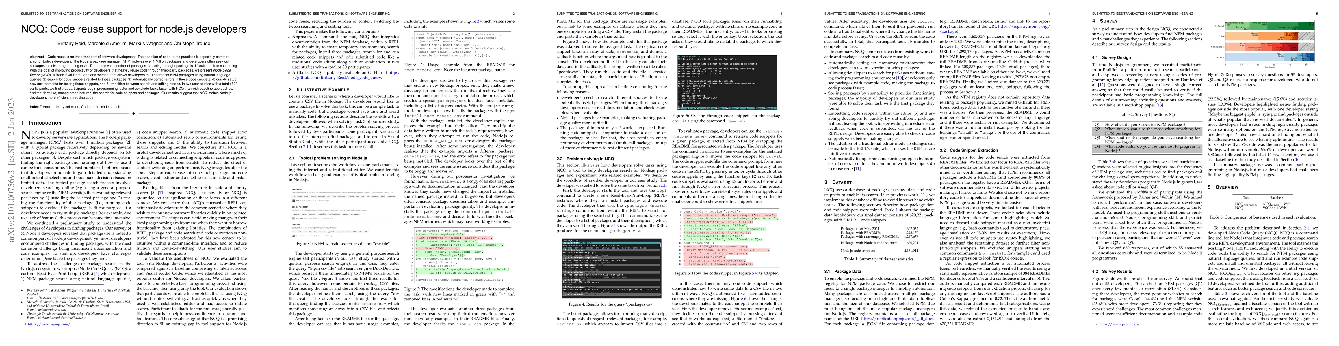 Thumbnail for NCQ: Code reuse support for node.js developers
