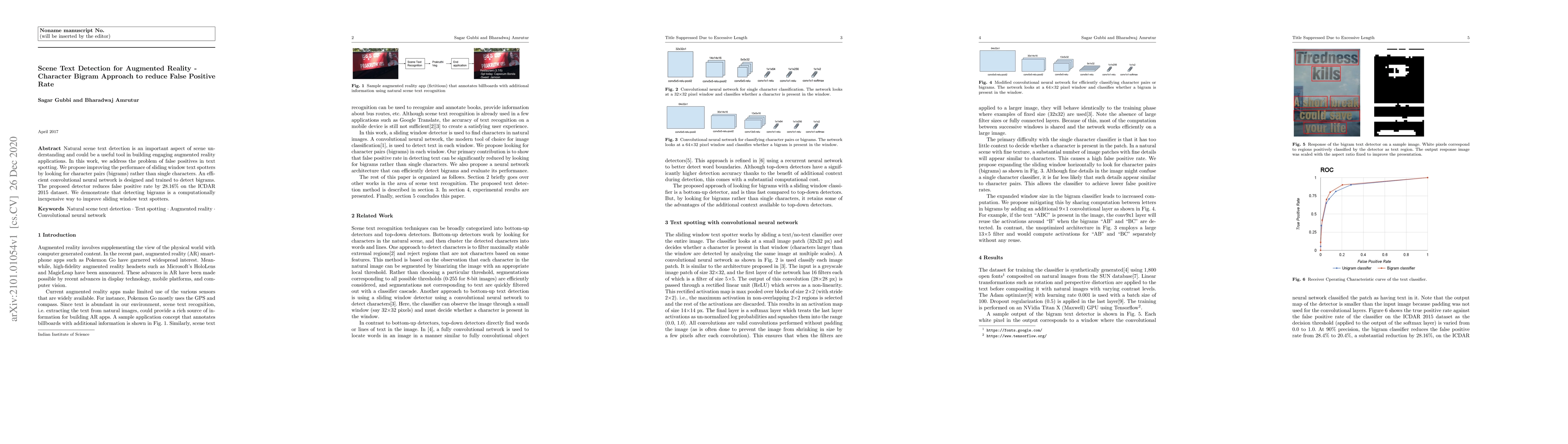 Thumbnail for Scene Text Detection for Augmented Reality -- Character Bigram Approach
  to reduce False Positive Rate