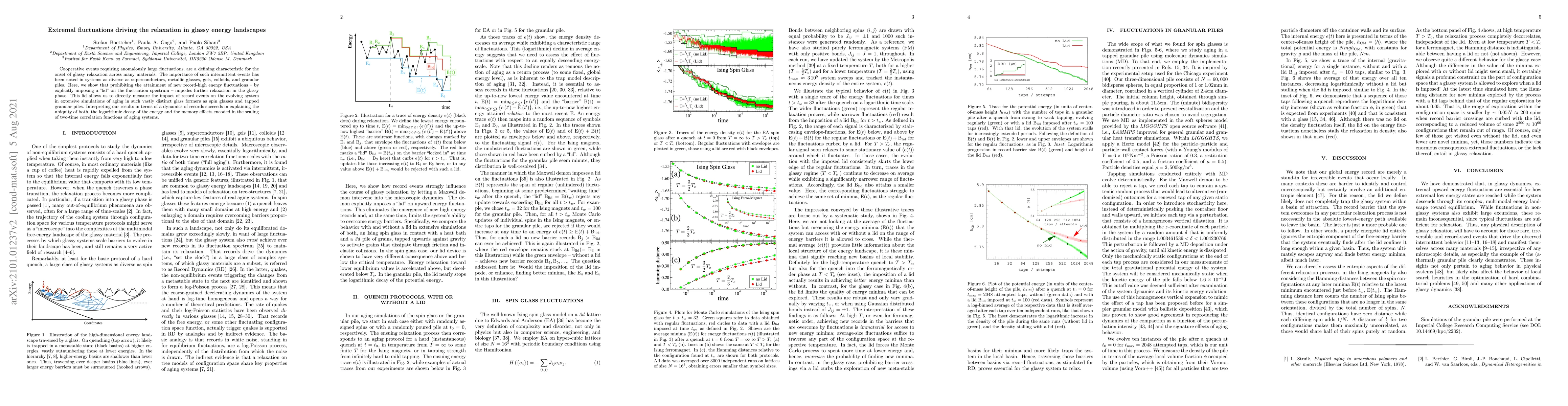 Thumbnail for Extremal fluctuations driving the relaxation in glassy energy landscapes