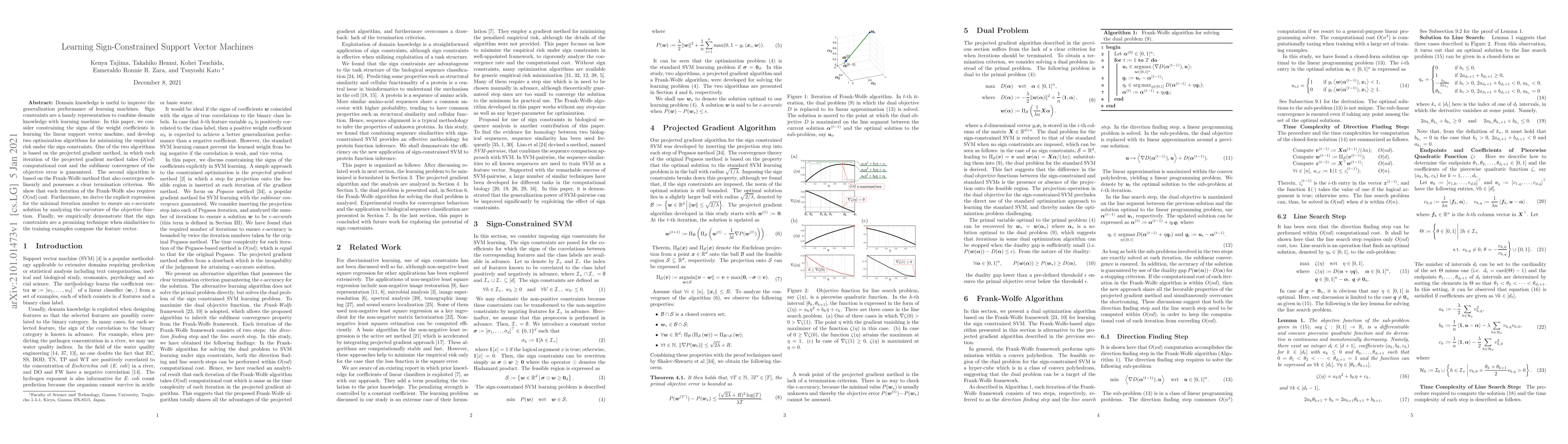 Thumbnail for Learning Sign-Constrained Support Vector Machines