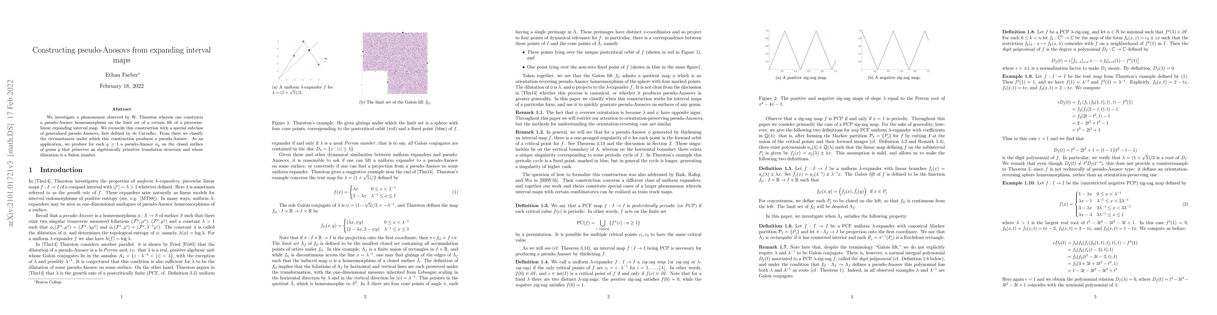 Thumbnail for Constructing pseudo-Anosovs from expanding interval maps