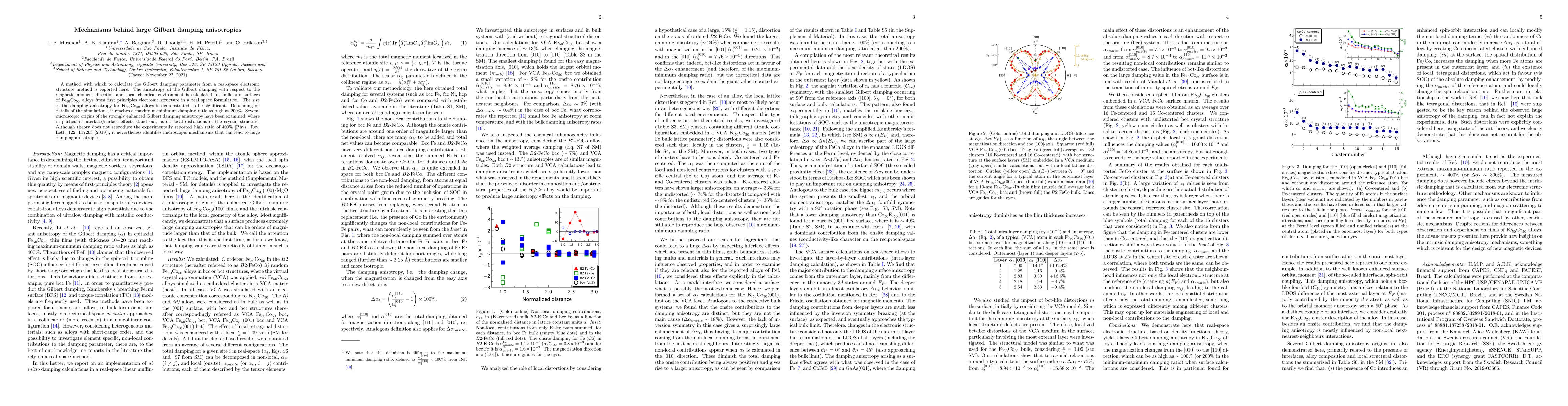Thumbnail for Mechanisms behind large Gilbert damping anisotropies