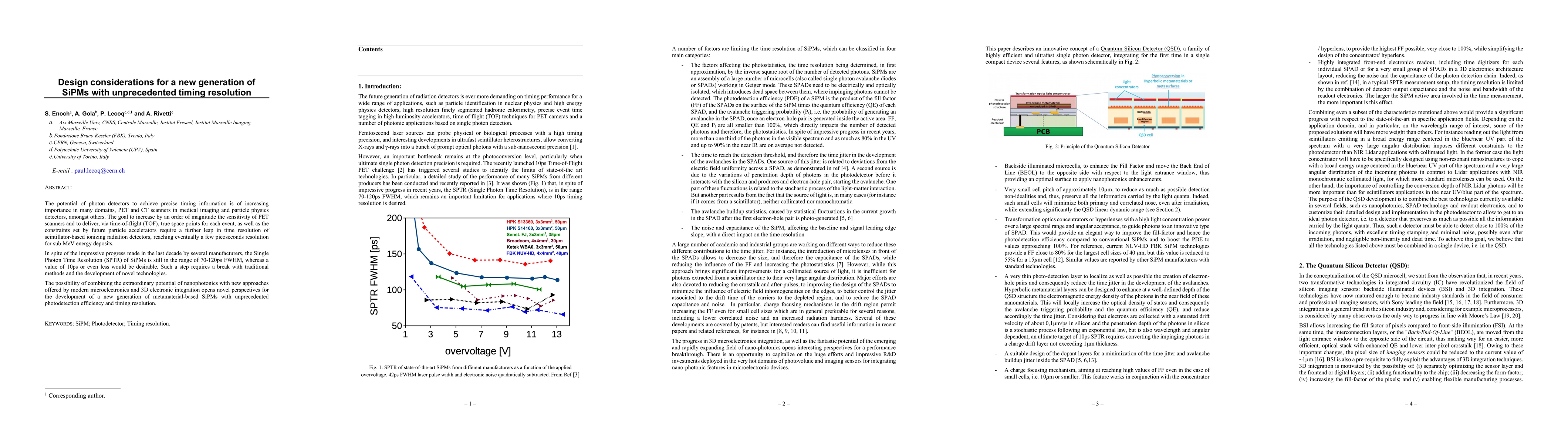 Thumbnail for Design considerations for a new generation of SiPMs with unprecedented
  timing resolution