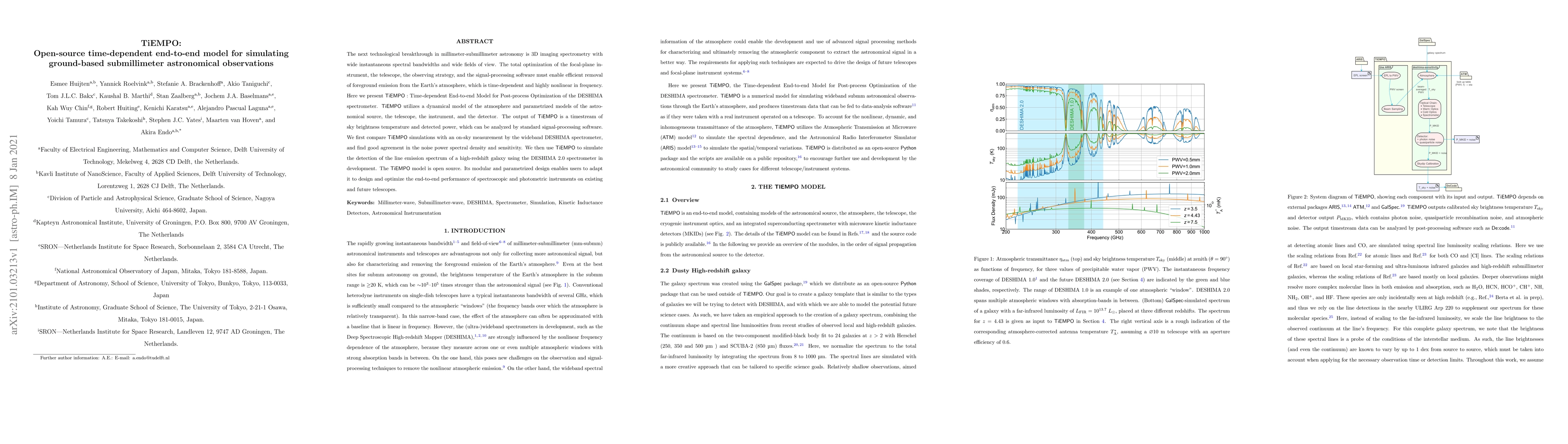 Thumbnail for TiEMPO: Open-source time-dependent end-to-end model for simulating
  ground-based submillimeter astronomical observations