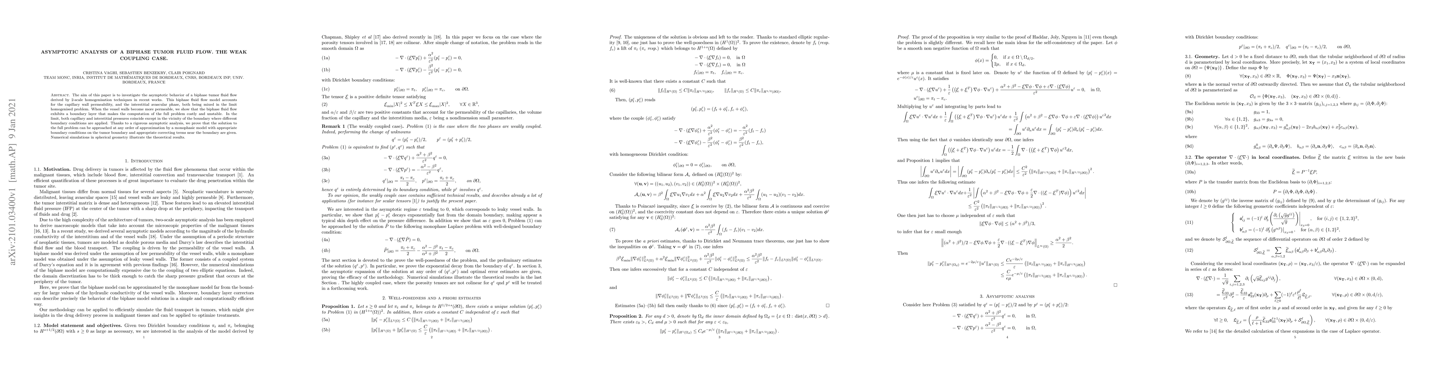 Thumbnail for Asymptotic analysis of a biphase tumor fluid flow. The weak coupling
  case