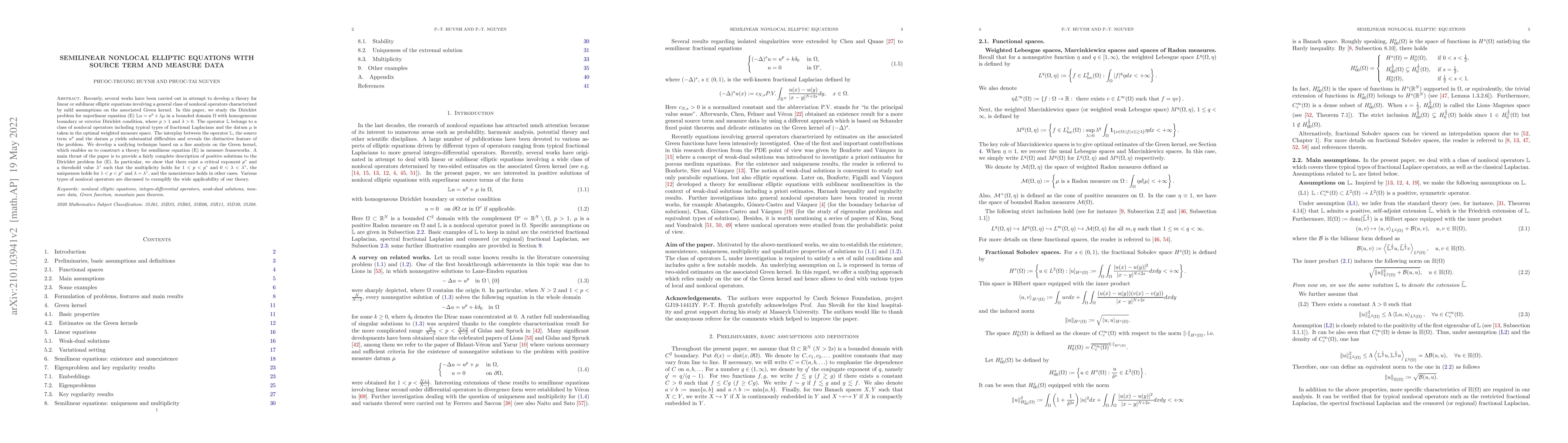 Thumbnail for Semilinear nonlocal elliptic equations with source term and measure data