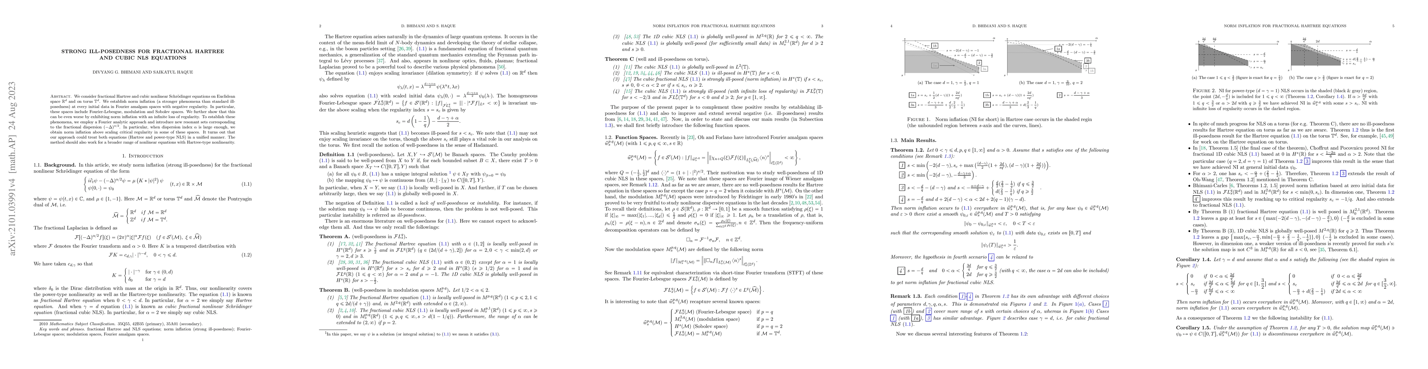 Thumbnail for Strong ill-posedness for fractional Hartree and cubic NLS Equations
