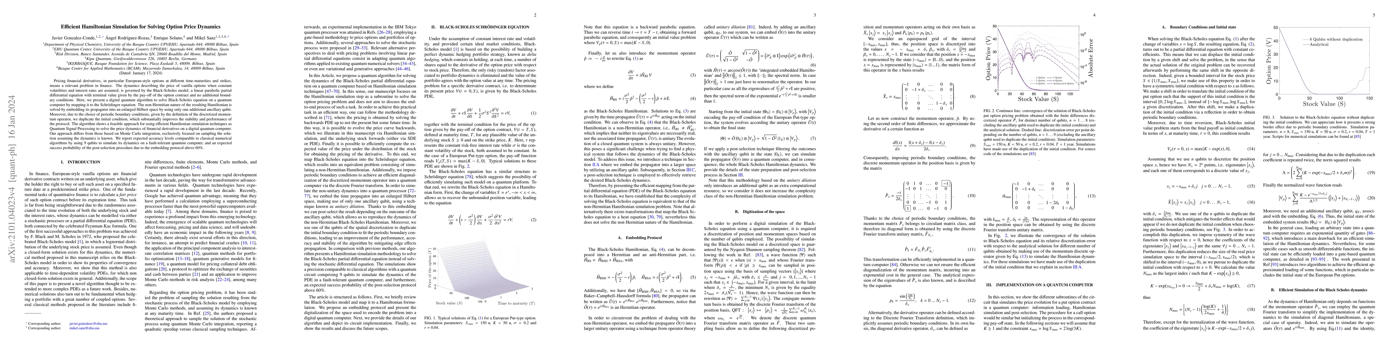 Thumbnail for Efficient Hamiltonian Simulation for Solving Option Price Dynamics