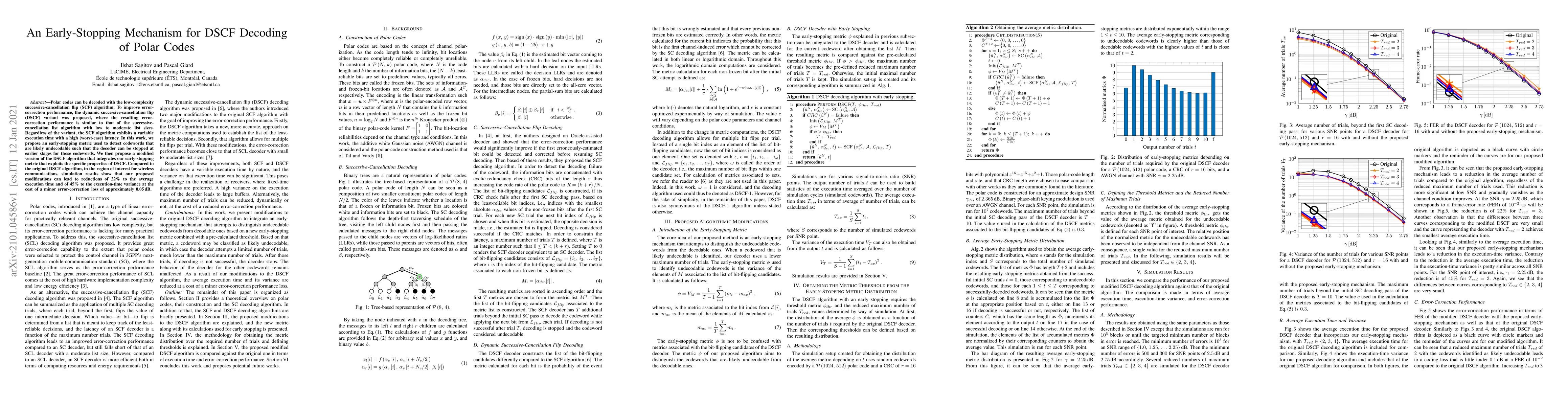 Thumbnail for An Early-Stopping Mechanism for DSCF Decoding of Polar Codes