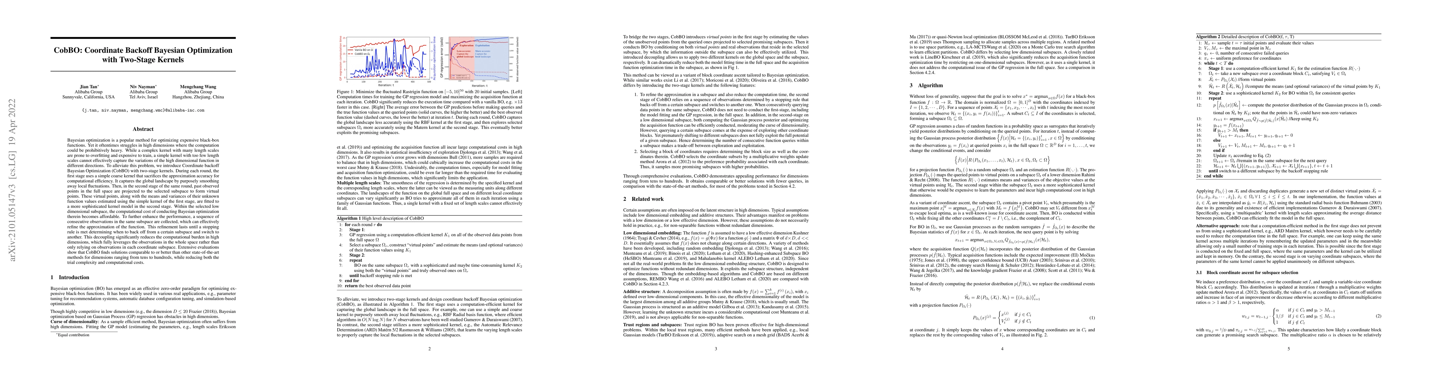 Thumbnail for CobBO: Coordinate Backoff Bayesian Optimization with Two-Stage Kernels