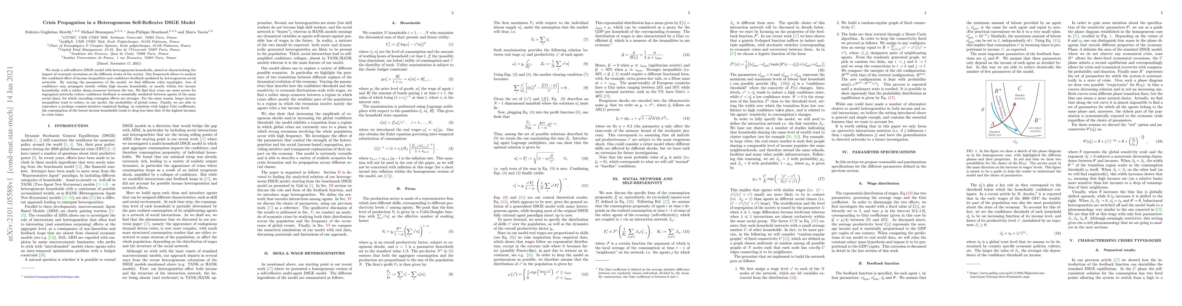 Thumbnail for Crisis Propagation in a Heterogeneous Self-Reflexive DSGE Model
