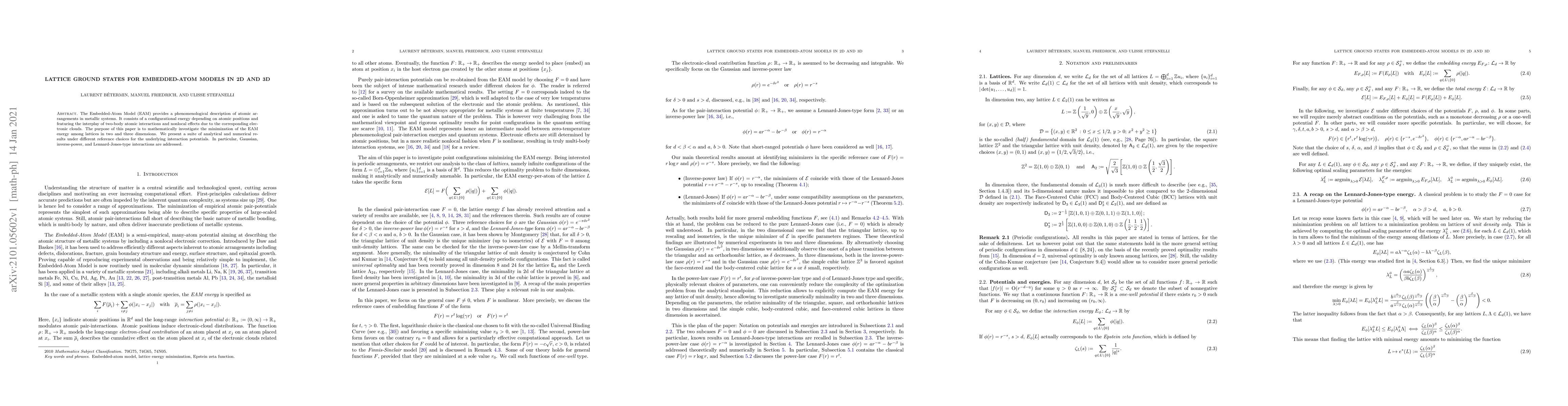 Thumbnail for Lattice ground states for Embedded-Atom Models in 2D and 3D