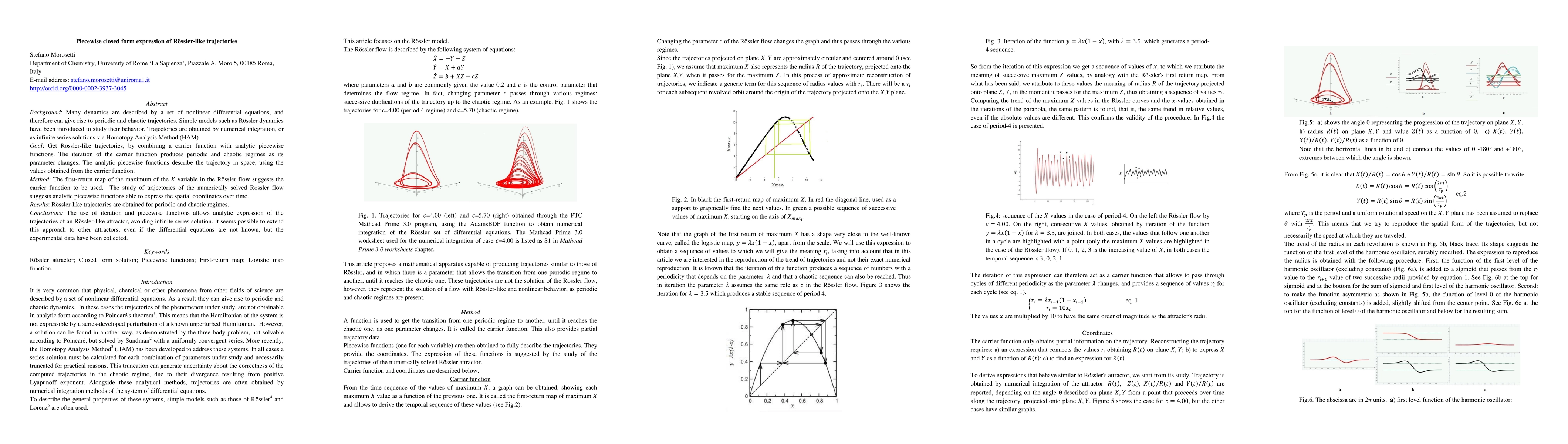 Thumbnail for Piecewise closed form expression of R\"ossler-like trajectories