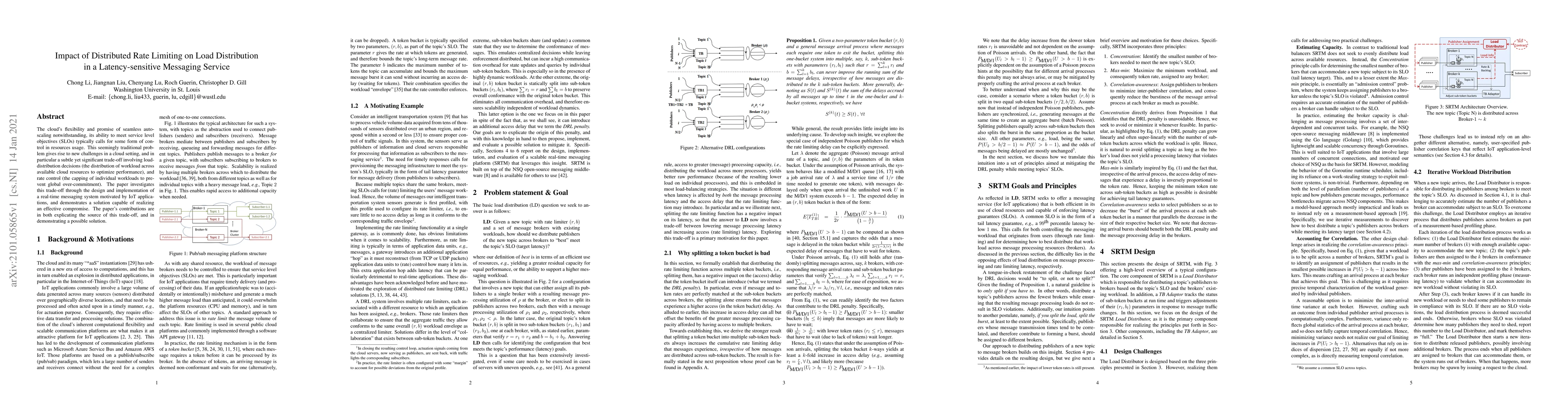 Thumbnail for Impact of Distributed Rate Limiting on Load Distribution in a
  Latency-sensitive Messaging Service