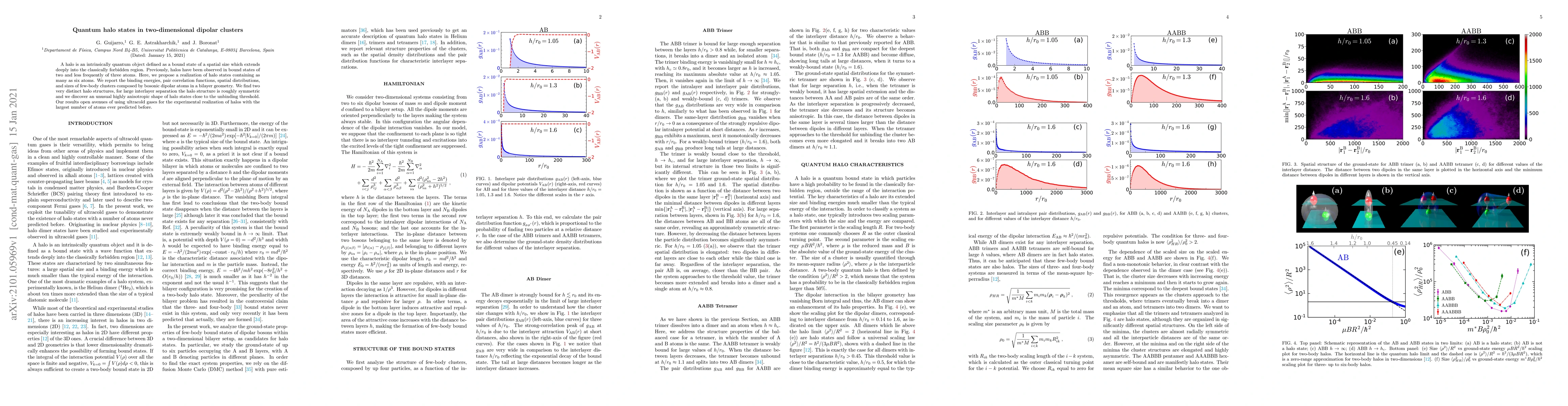 Thumbnail for Quantum halo states in two-dimensional dipolar clusters