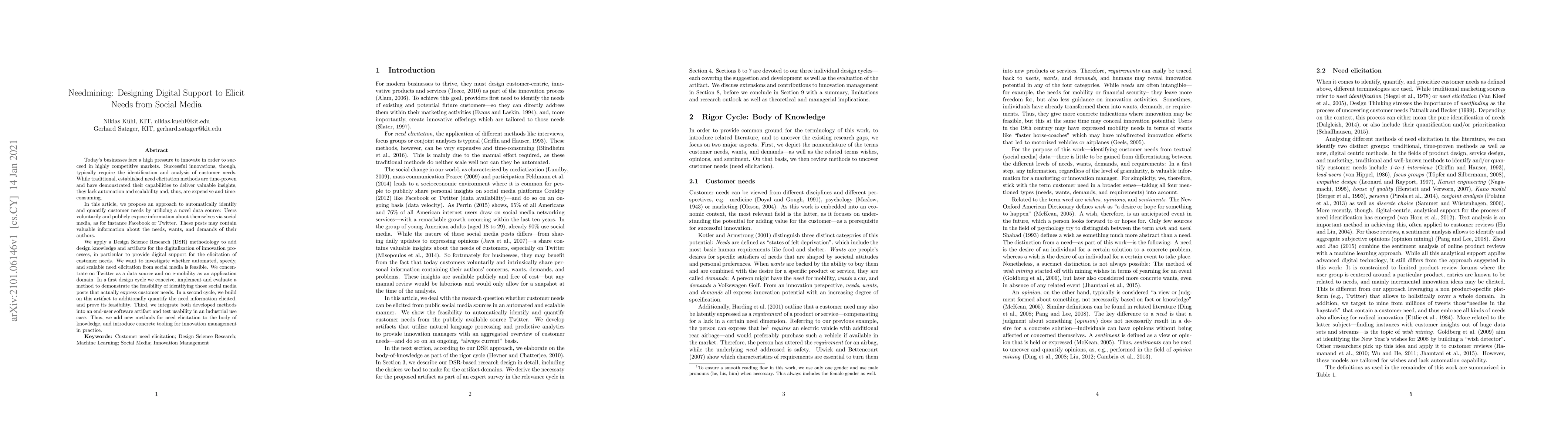 Thumbnail for Needmining: Designing Digital Support to Elicit Needs from Social Media
