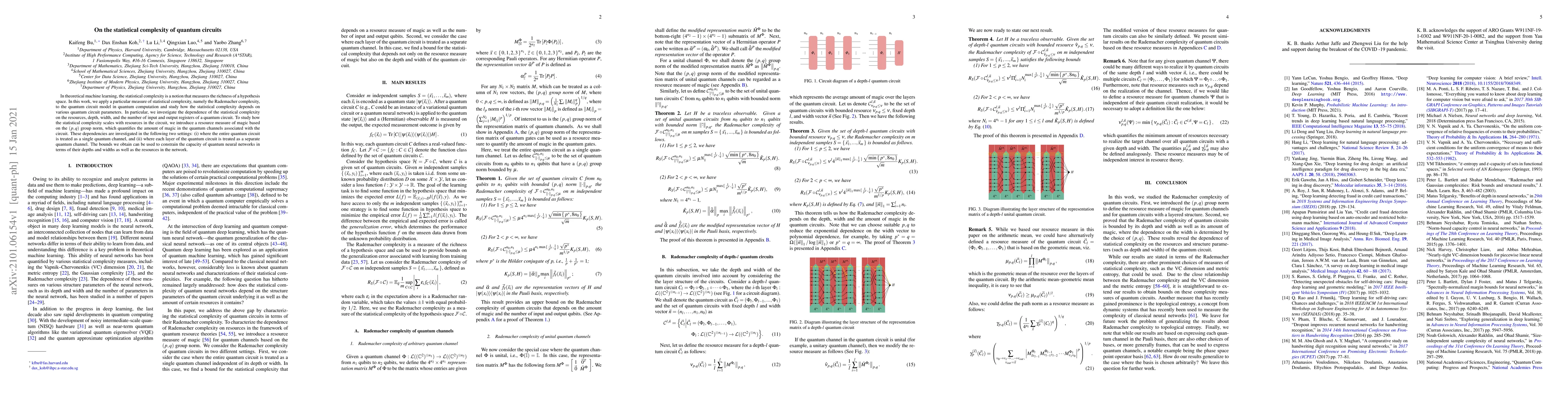 Thumbnail for On the statistical complexity of quantum circuits