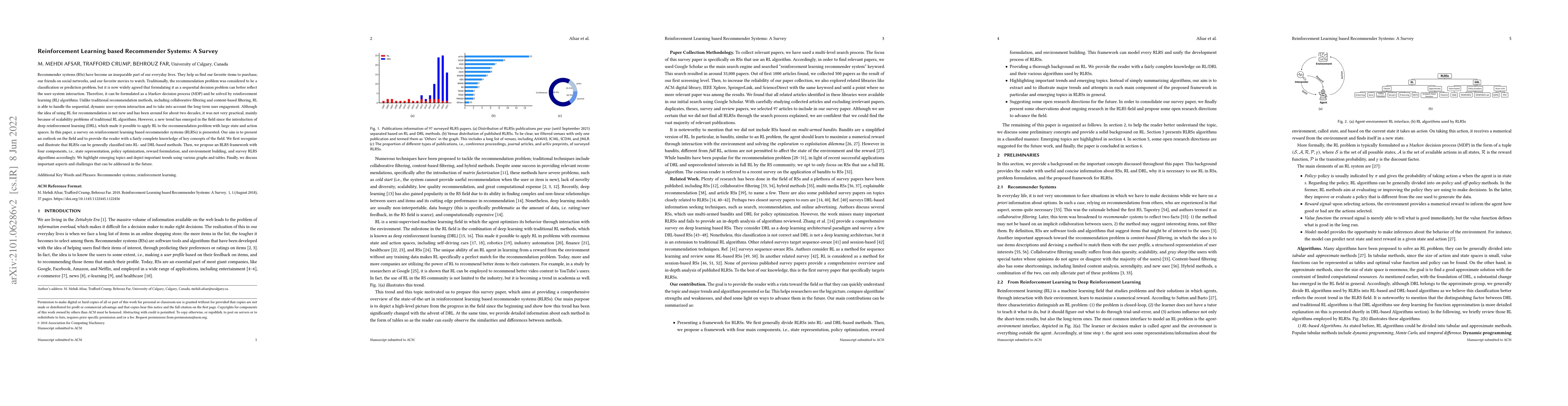 Thumbnail for Reinforcement learning based recommender systems: A survey