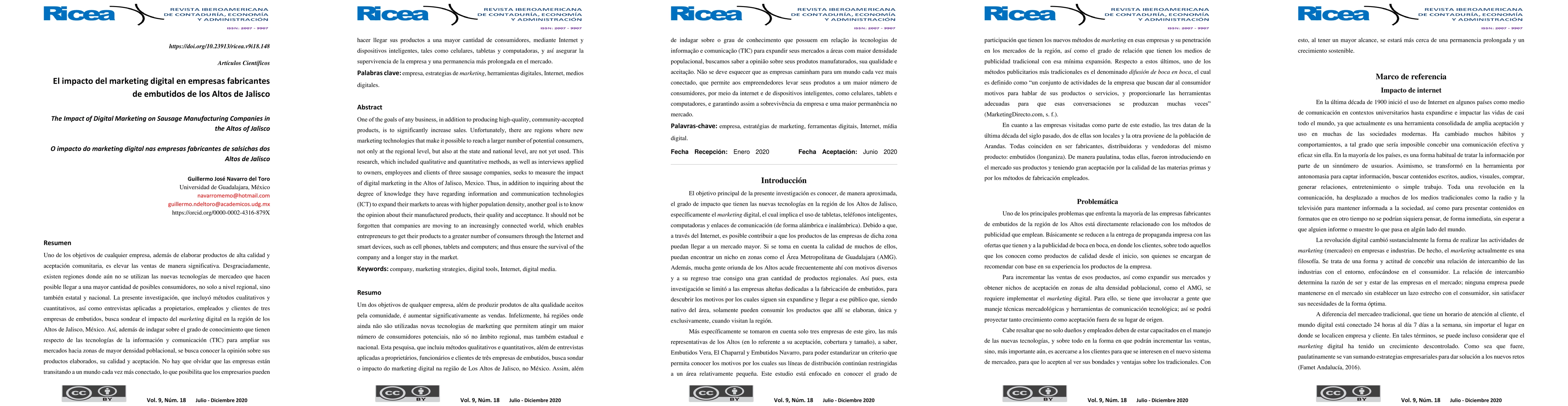 Thumbnail for The Impact of Digital Marketing on Sausage Manufacturing Companies in
  the Altos of Jalisco