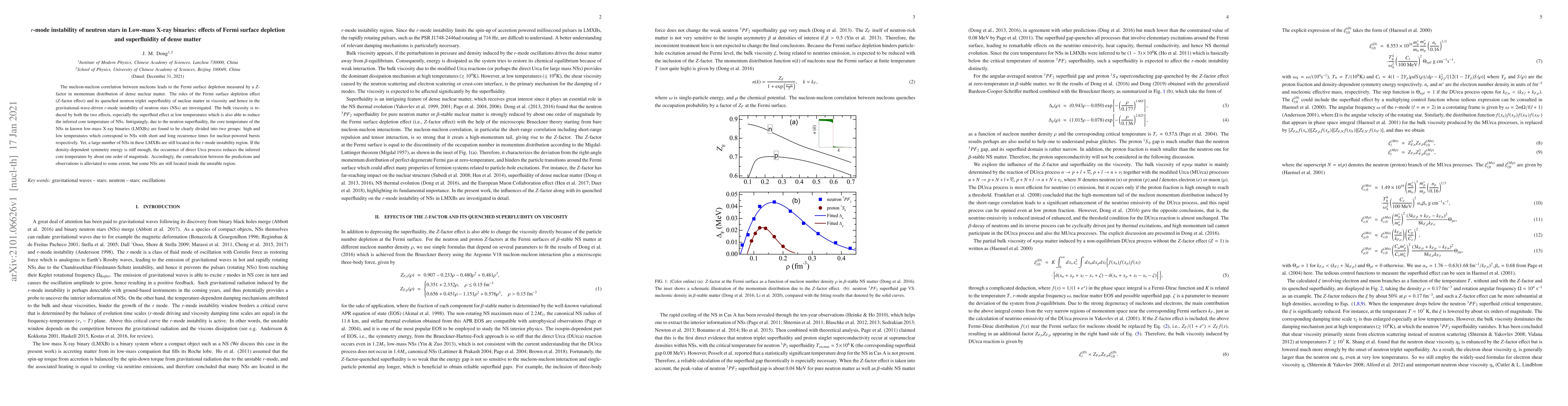 Thumbnail for r-mode instability of neutron stars in low-mass X-ray binaries: effects
  of Fermi surface depletion and superfluidity of dense matter