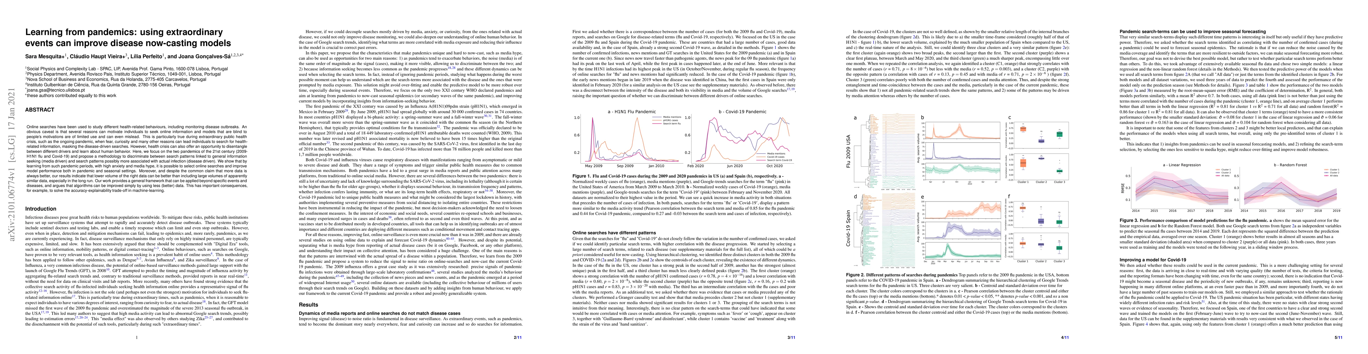 Thumbnail for Learning from pandemics: using extraordinary events can improve disease
  now-casting models