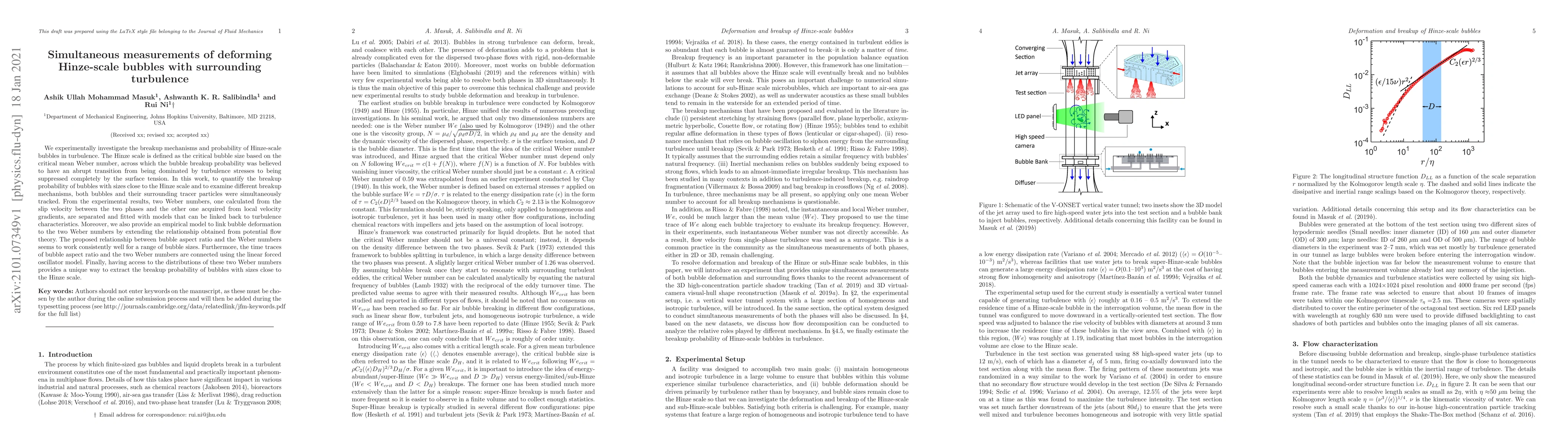 Thumbnail for Simultaneous measurements of deforming Hinze-scale bubbles with
  surrounding turbulence