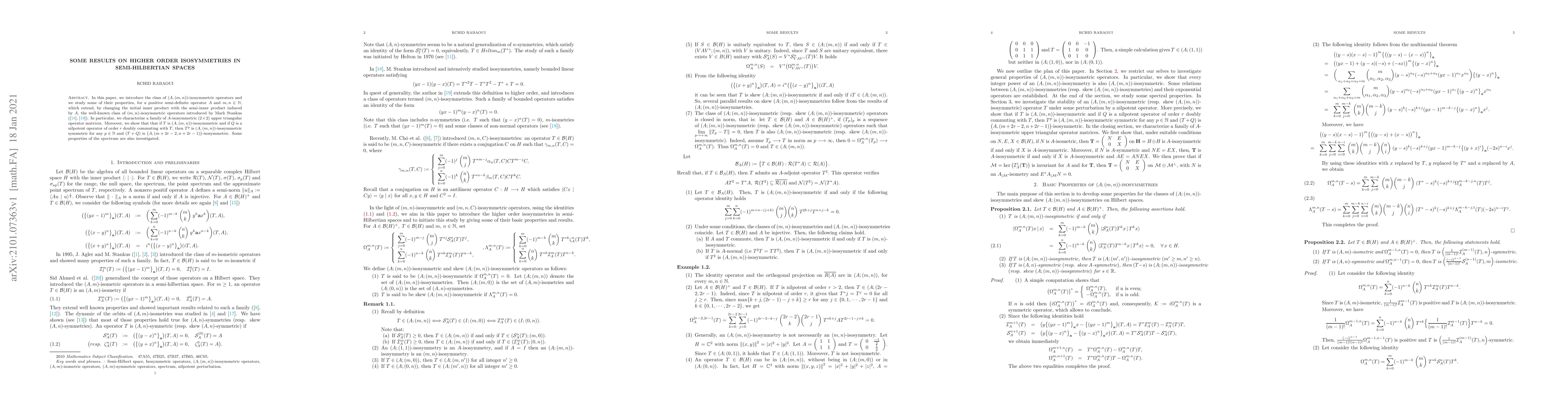 Thumbnail for Some results on higher order isosymmetries in Semi-Hilbertian Spaces