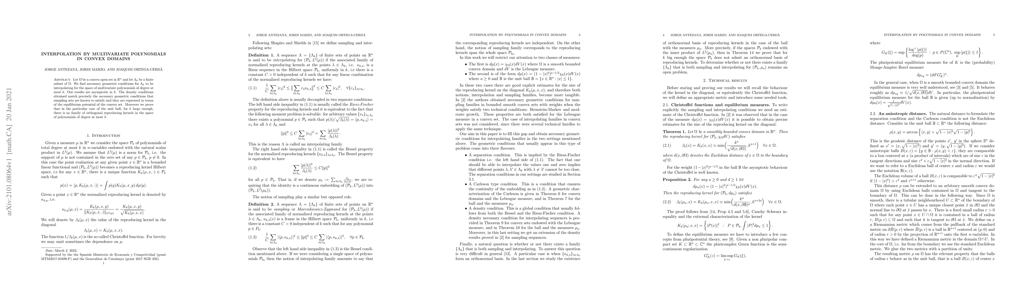 Thumbnail for Interpolation by multivariate polynomials in convex domains