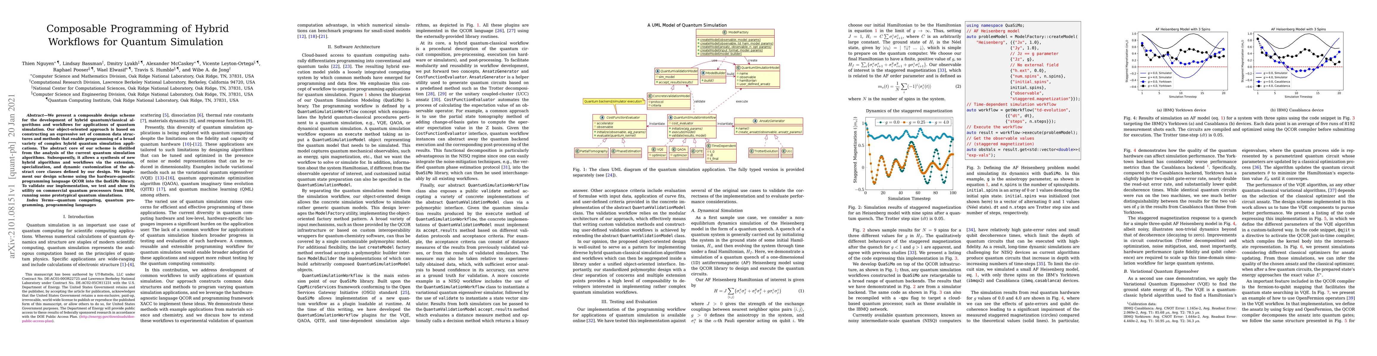 Thumbnail for Composable Programming of Hybrid Workflows for Quantum Simulation
