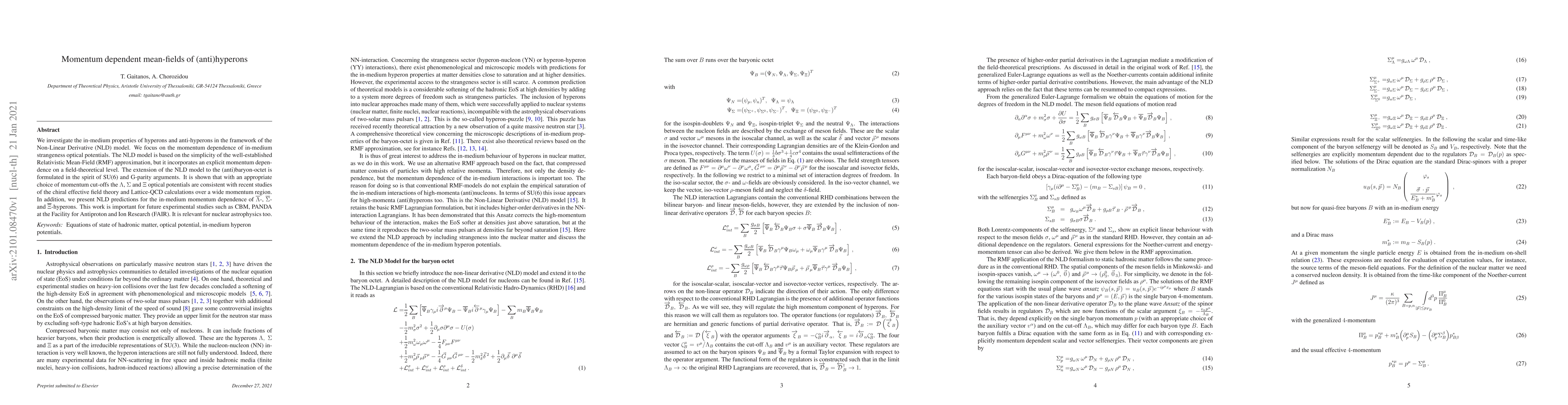 Thumbnail for Momentum dependent mean-fields of (anti)hyperons