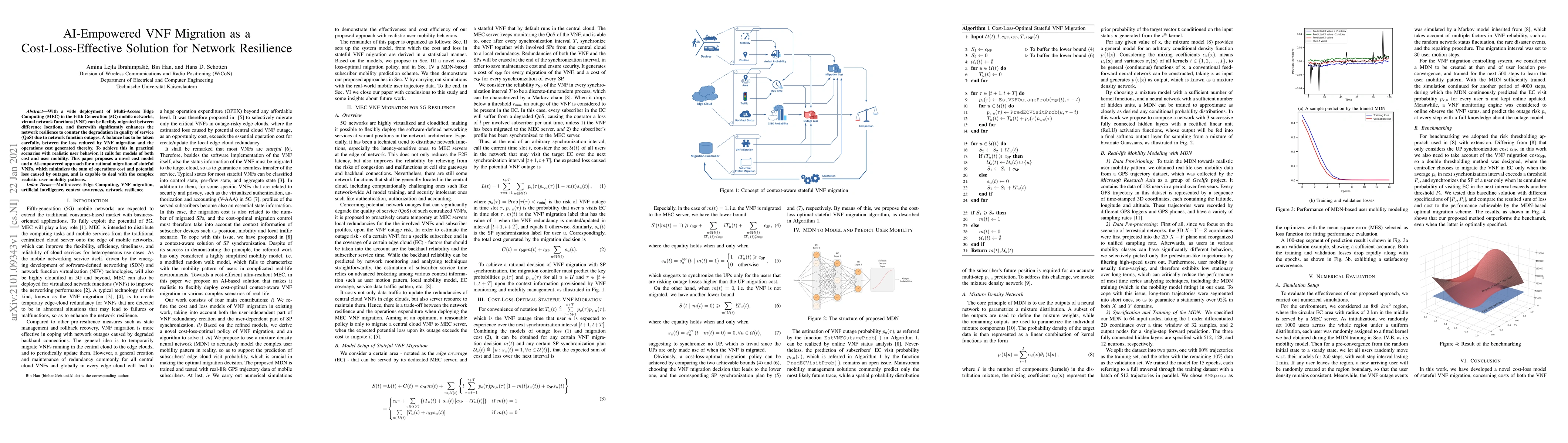 Thumbnail for AI-Empowered VNF Migration as a Cost-Loss-Effective Solution for Network
  Resilience