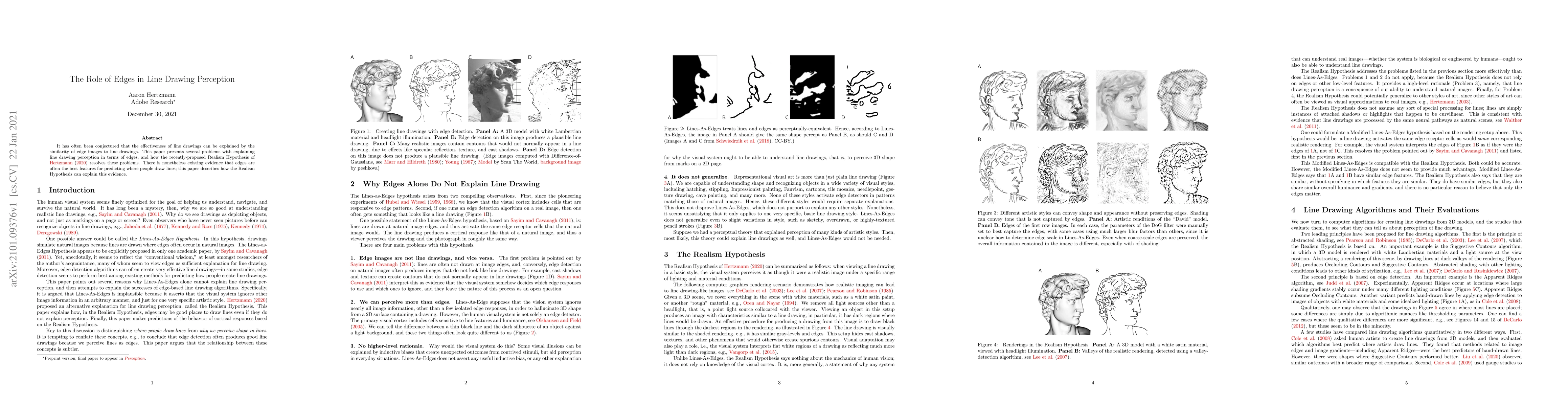 Thumbnail for The Role of Edges in Line Drawing Perception
