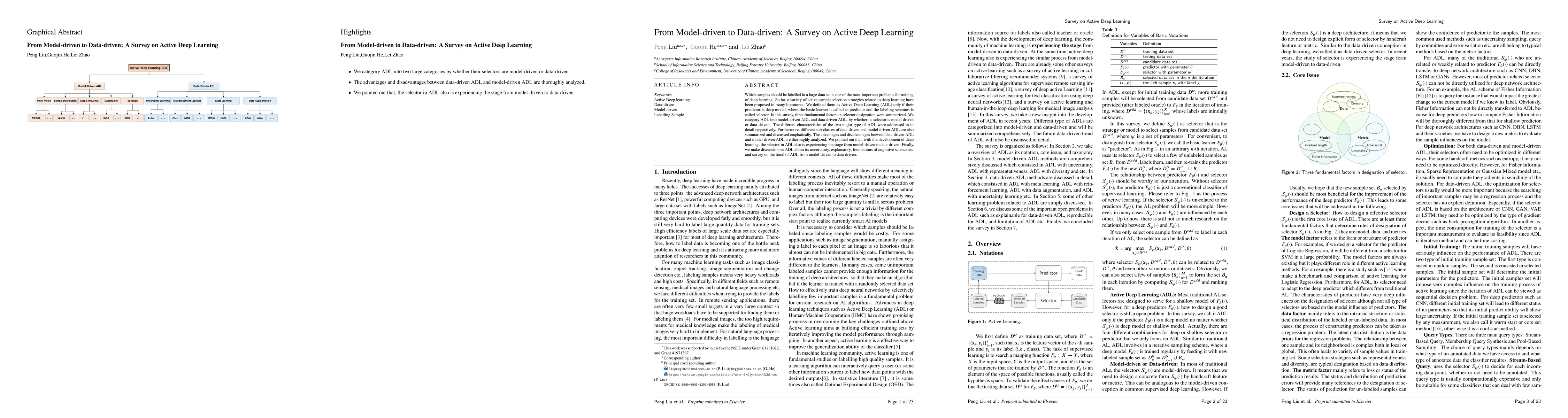 Thumbnail for A Survey on Active Deep Learning: From Model-driven to Data-driven